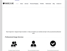 Tablet Screenshot of imageandme.com